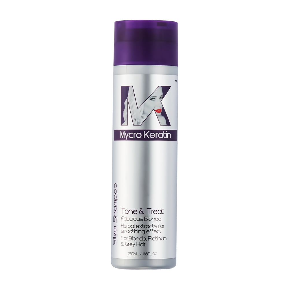 Mycro Keratin Tone & Treat Silver Shampoo 250ml